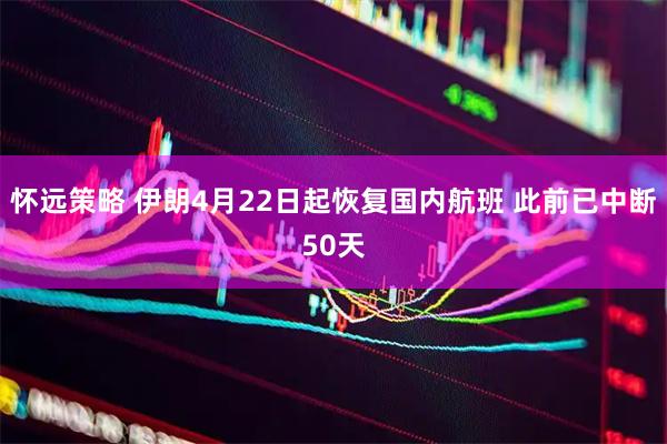 怀远策略 伊朗4月22日起恢复国内航班 此前已中断50天